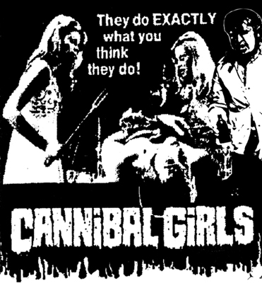 cannible girls eat meat